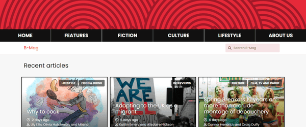 Screenshot of B-Mag